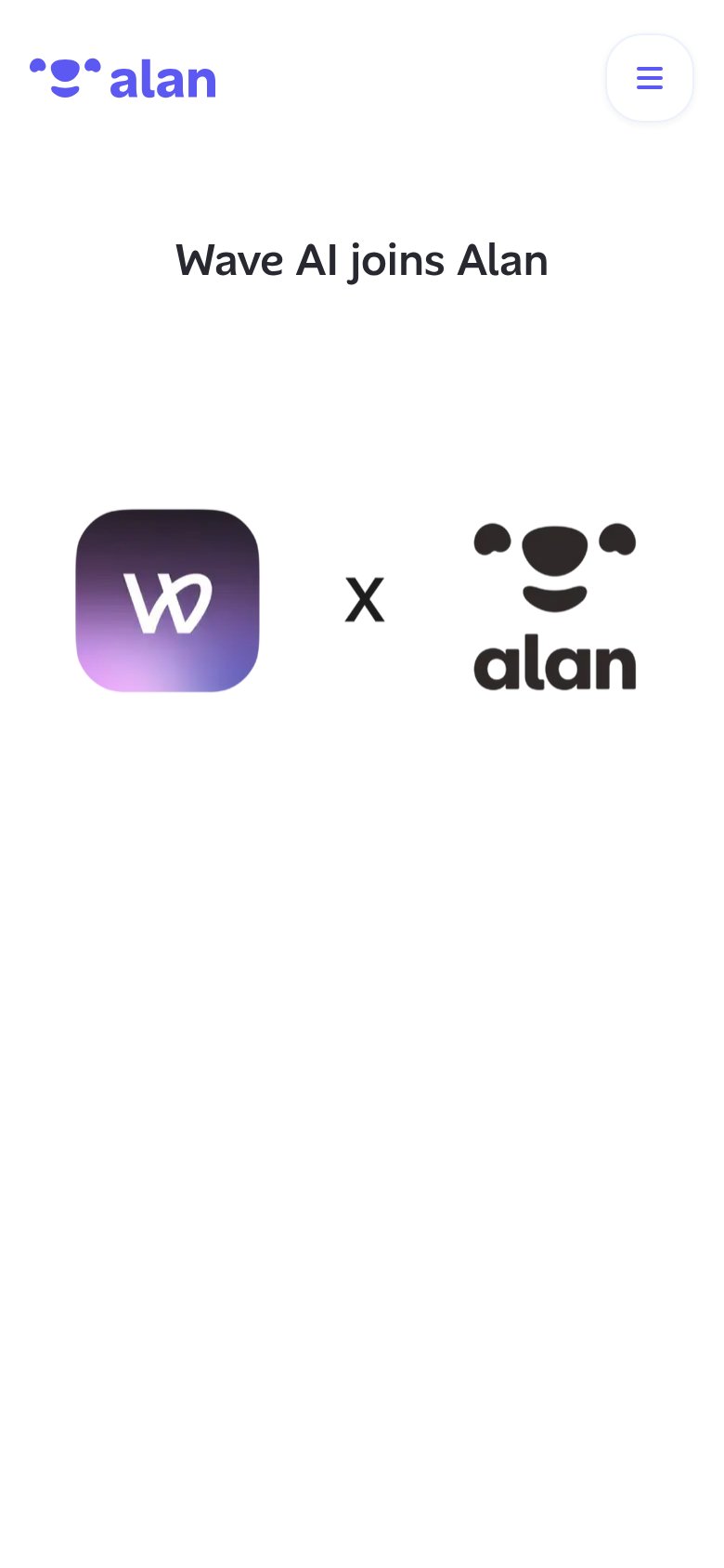 Wave AI mobile capture for Mobile web