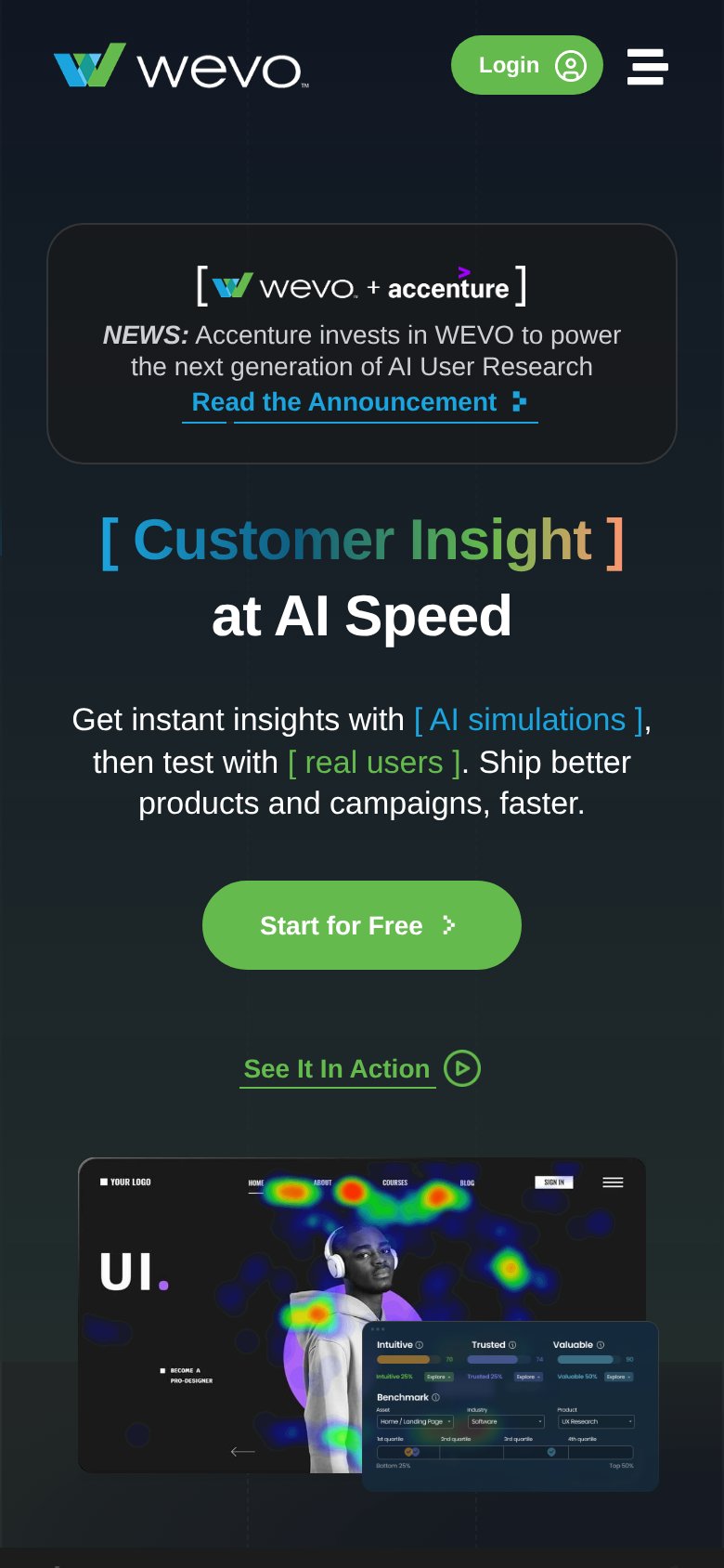WEVO mobile capture for Mobile web