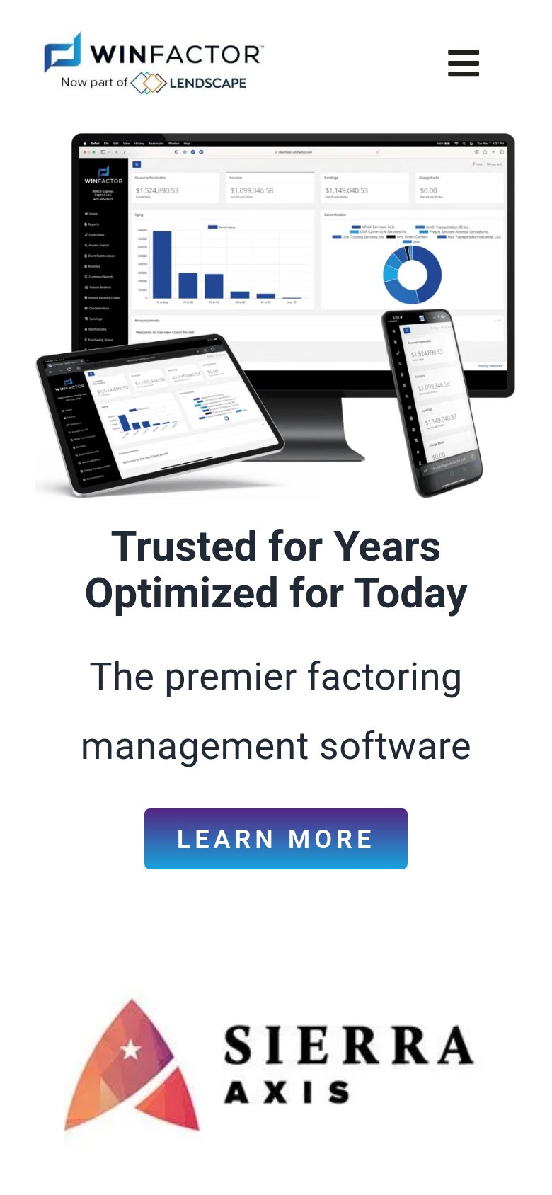 WinFactor mobile capture for Mobile web