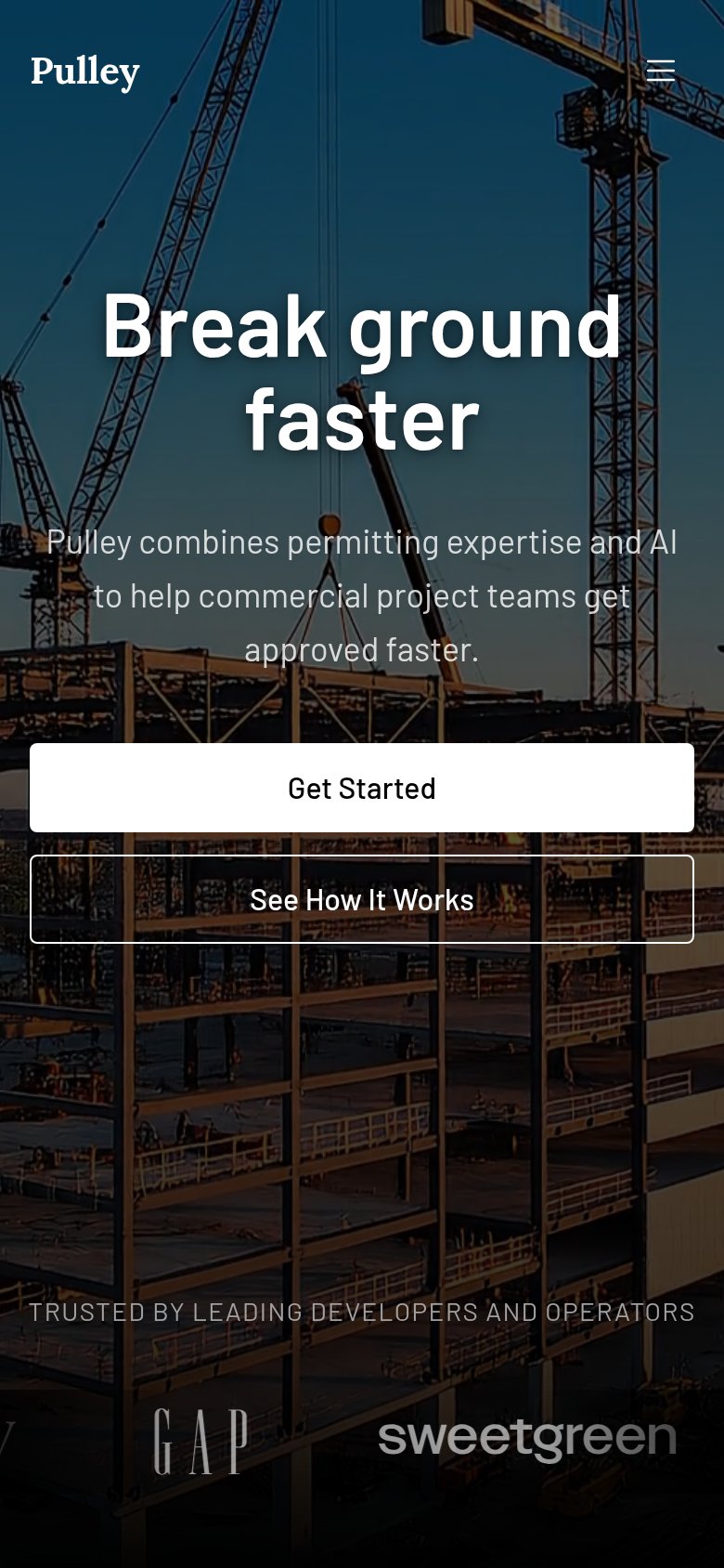Pulley mobile capture for Mobile web