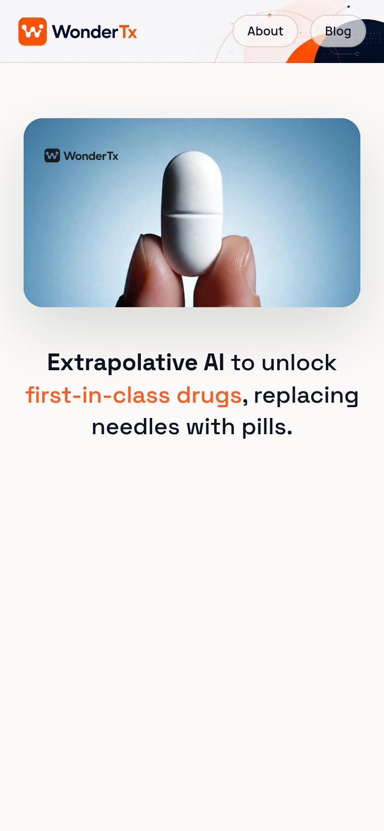 WonderTx mobile capture for Mobile web