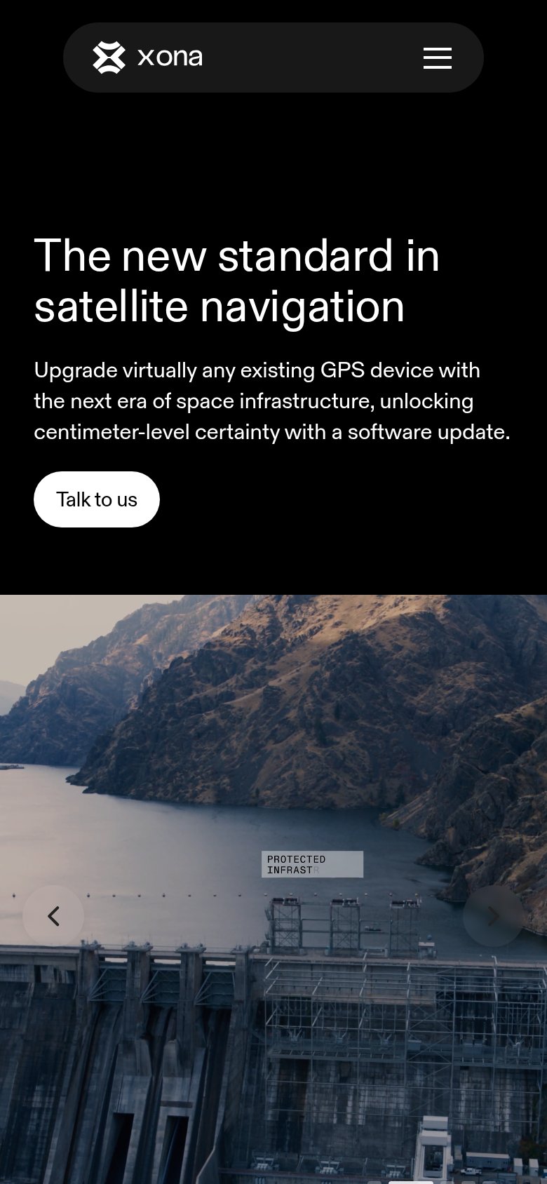 Xona Space Systems mobile capture for Mobile web