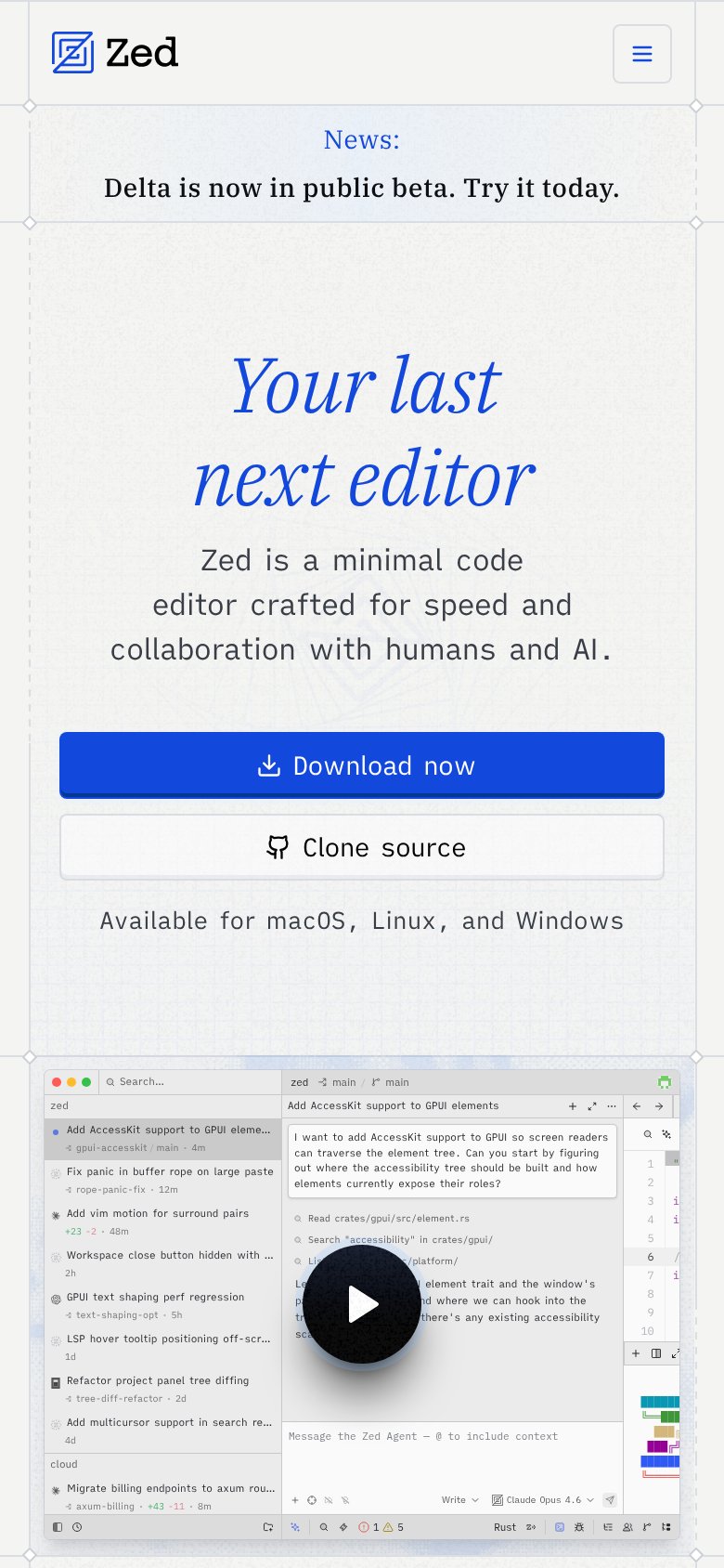 Zed mobile capture for Mobile web