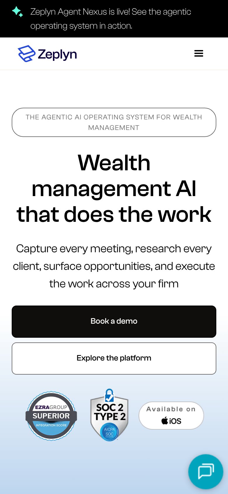 Zeplyn mobile capture for Mobile web